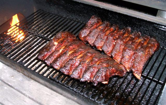 smoked BBQ beef ribs