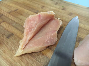 How to fillet a chicken breast
